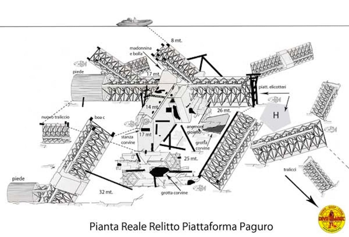 Relitto Paguro - Dive Planet Rimini Pesaro